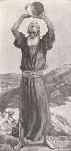 Jeremiah smashing the earthen vessel in Topheth, by James Tissot (c. 1888)